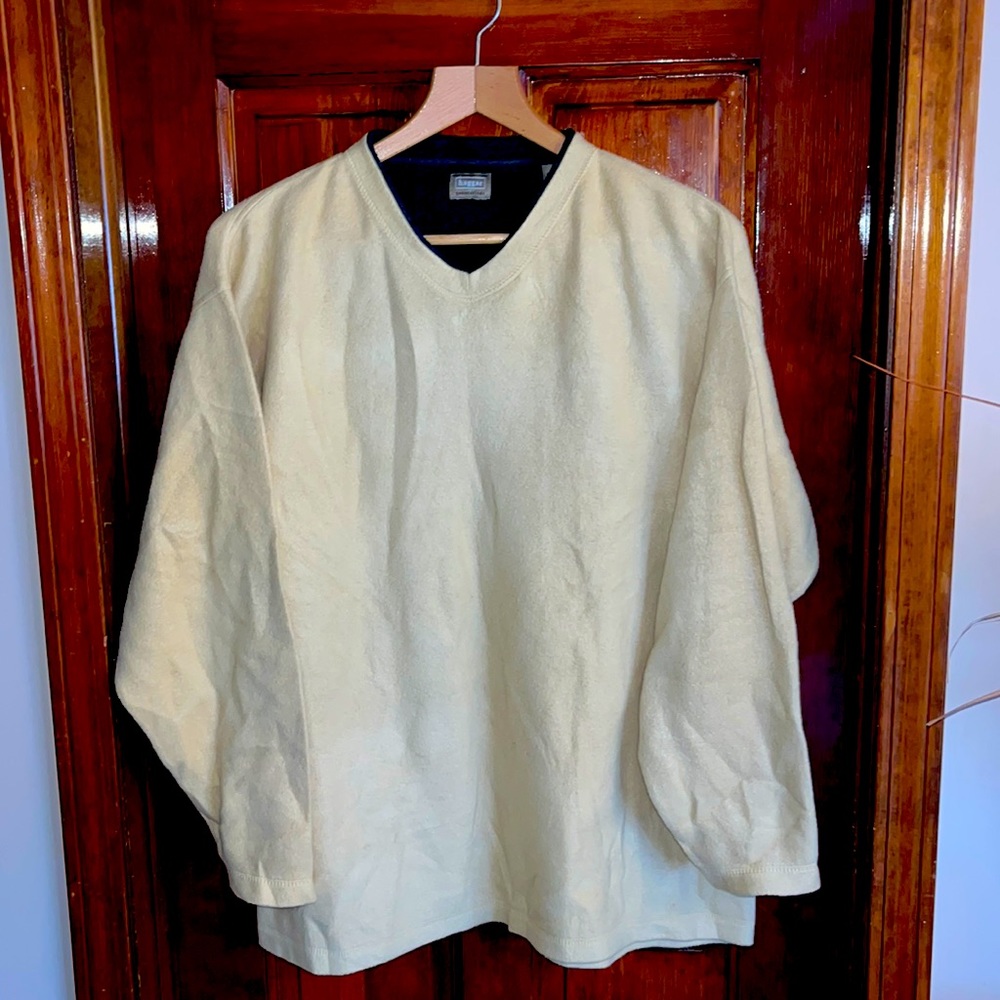 Haggar Generations Tan Sweater Mens Size Large. Excellent Condition